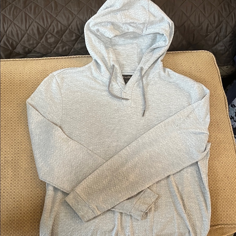 Gray Hooded Sweatshirt